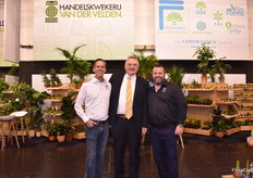Jos de Boer of Foremostco, Sjef van der Velden of Handelskwekerij van der Velden and Joe Roberts of Foremostco. Handelskwekerij van der Velden distributeas Foremostco plants throughout Europe as young and final plants.